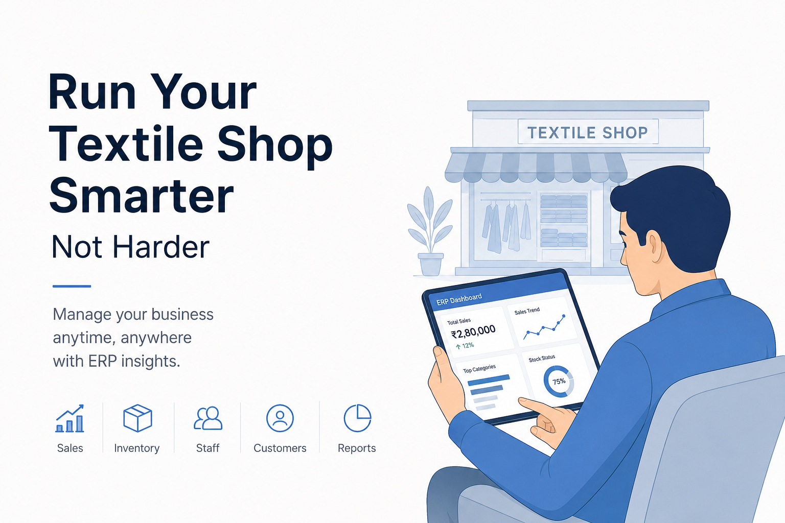 How to Run a Textile Retail Shop Successfully Without Being in the Shop Every Day - Hi Proprietors