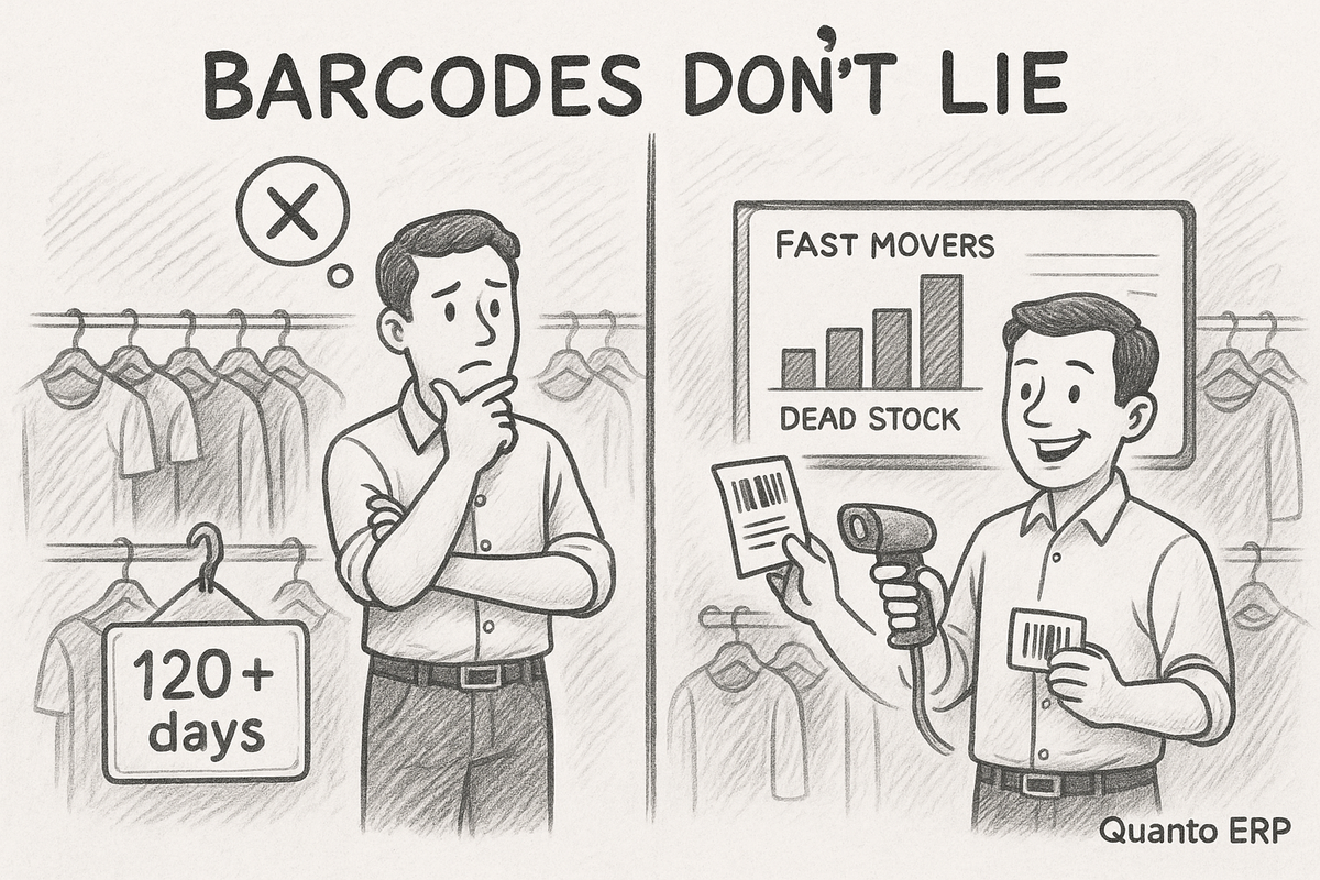 Barcodes Don’t Lie – The Truth About Apparel Inventory Introduction