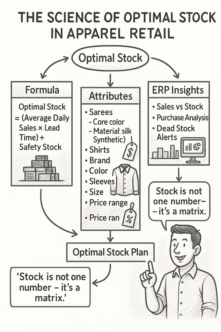 The Science of Optimal Stock in Apparel Retail